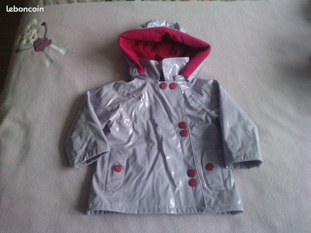 Manteau Imperméable violet (image 1)