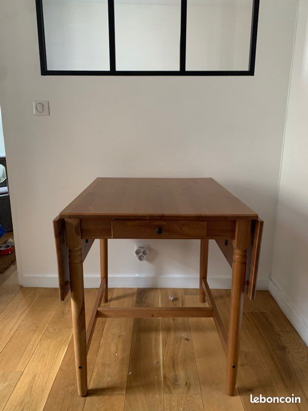 Table à manger Ikea 65/123x78 INGATORP (image 2)