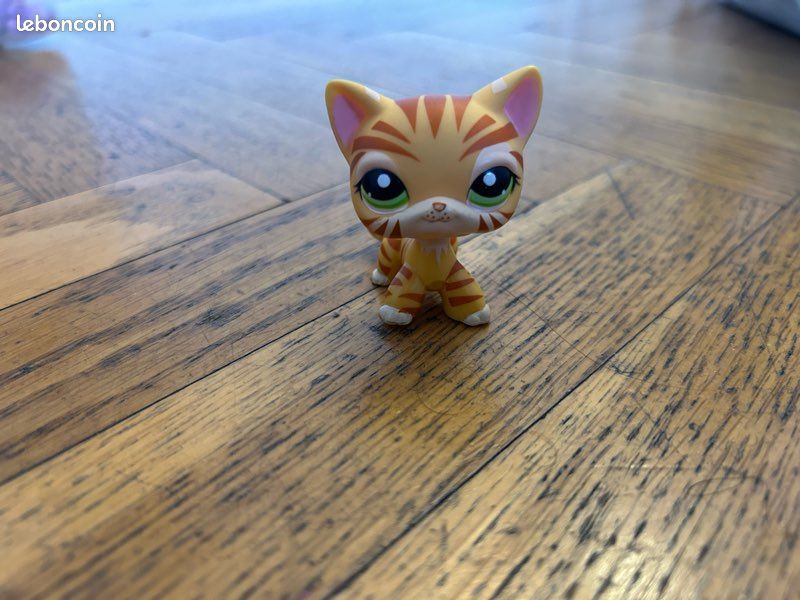 Figurine Littlest Pet Shop - Chat Européen #1170 (European Kitty) - Occasion