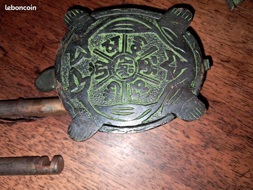 Beaux Cadenas En Laiton Fonctionnel Avec Deux Clés Serrures