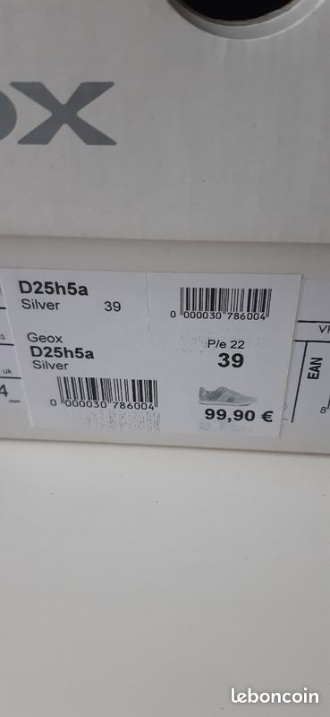 Basket neuve Geox taille 39 (image 8)