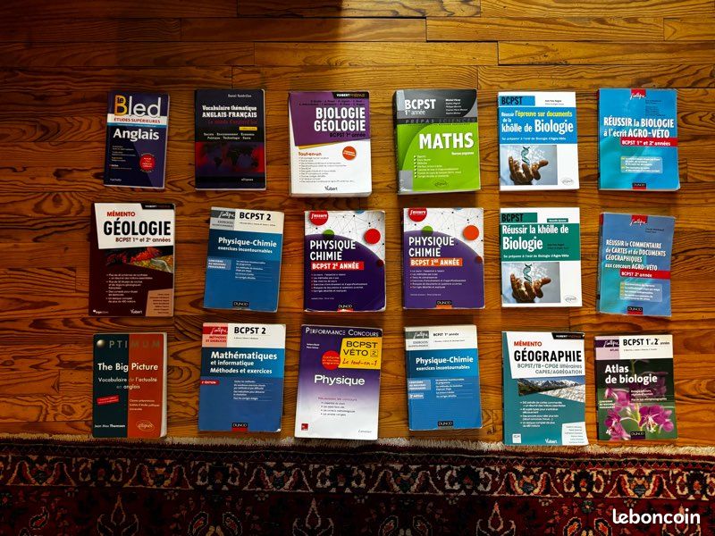 Livres prépa BCPST (image 1)