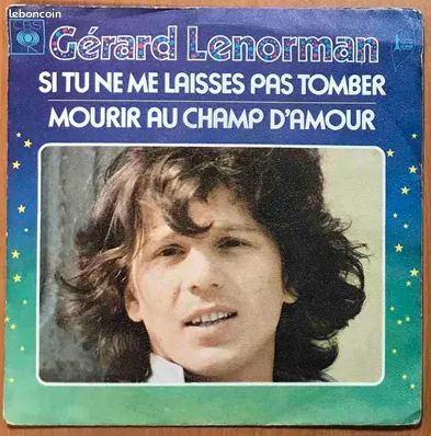 â„đŒ45tđ«đ· ⊠GĂ©rard Lenorman (Si tu ne me laisses pas tomber) â· 1973 (image 1)