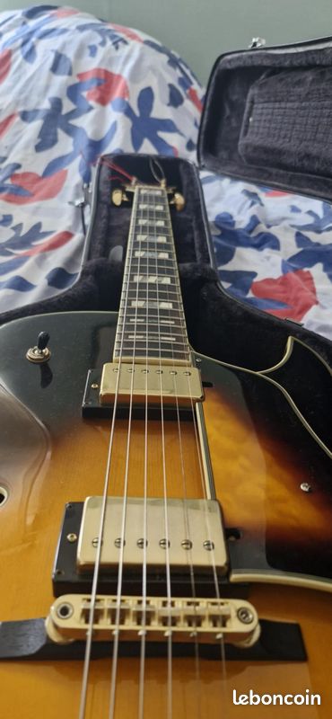 Guitare jazz, ibanez, GB 30 vys (image 1)