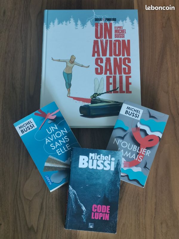Lot Michel Bussi dont 1 BD (image 1)