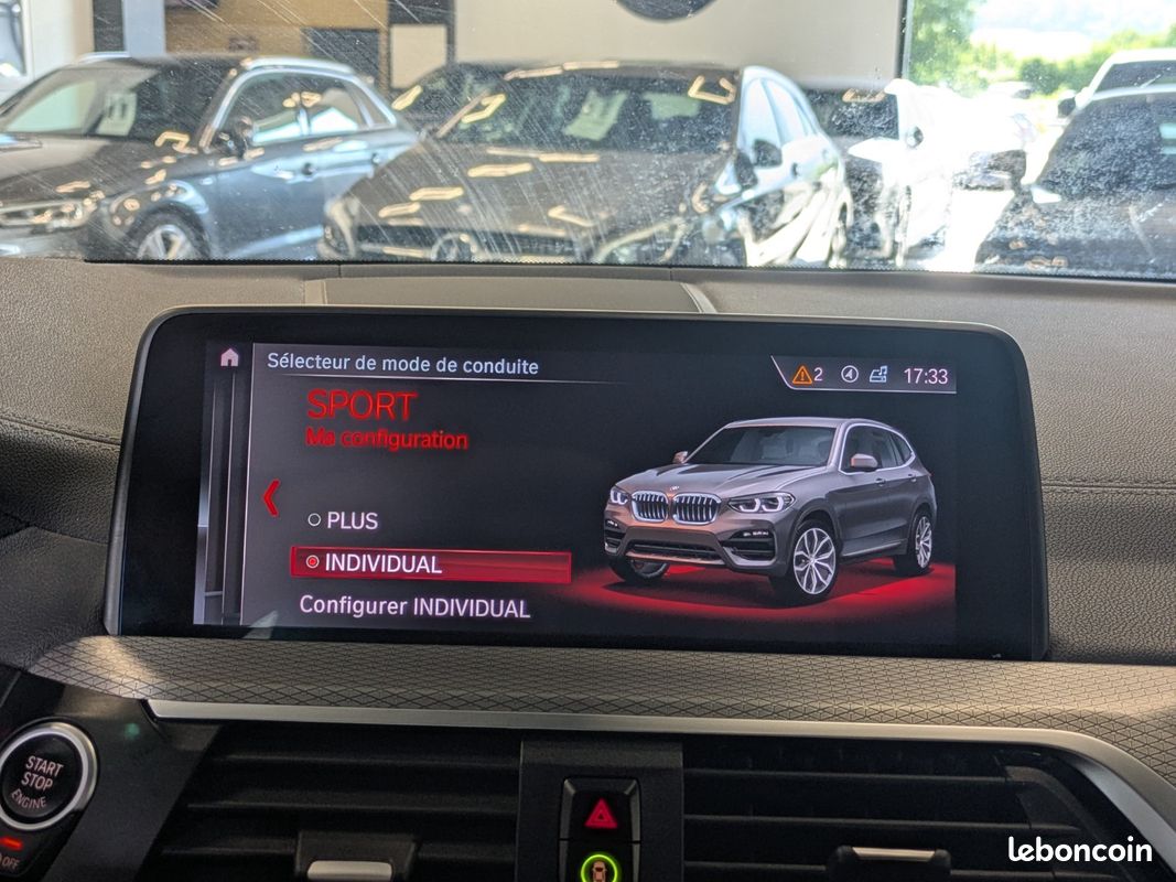 BMW X3 G01 M40i 354cv BVA8 / Affichage Tete Haute / Camera / Virtual / Volant et Sièges Chauffants (image 14)