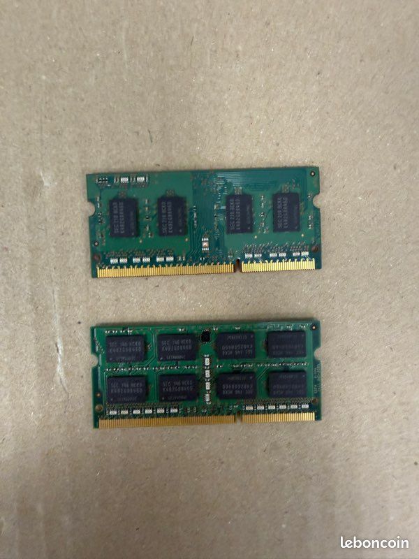 Lot 6Go RAM (4Go + 2Go) DDR3 Samsung - PC portable 1600 MHz (image 2)