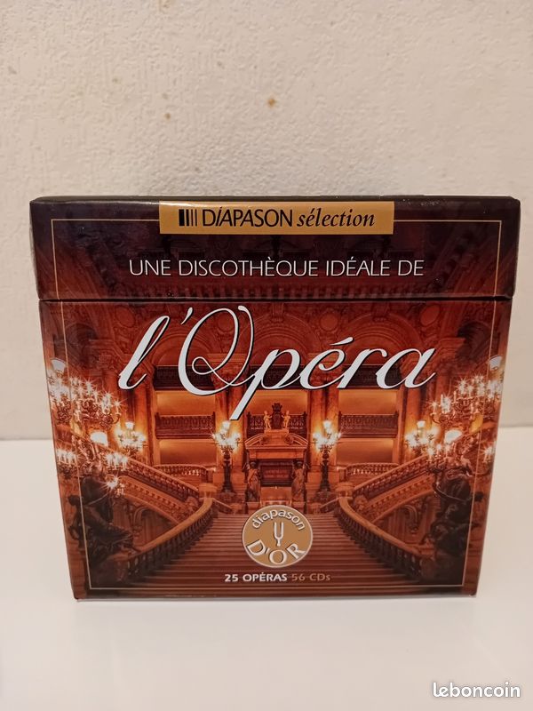Coffret 56 CD - Une discothèque idéale de l'Opéra (Diapason / Sony) (image 1)