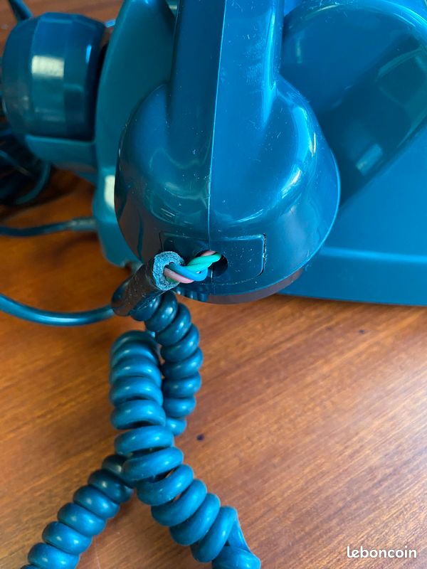 Téléphone vintage socotel bleu (image 4)
