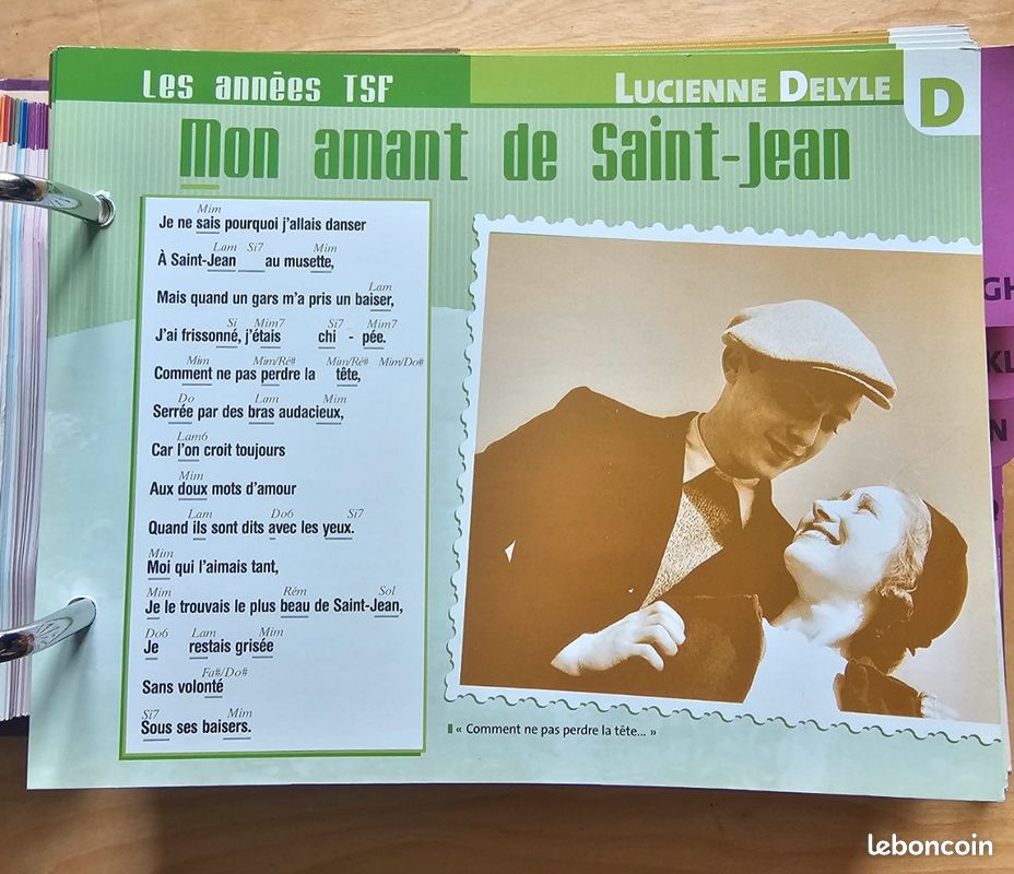Classeur Plaisir de chanter 200 chansons avec accords (image 9)