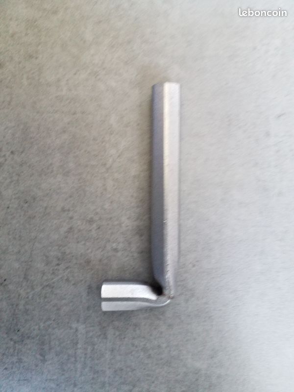Clé Hexgonale Coudée 6 pans Nervus Diamètre 10 de chez FACOM (image 2)