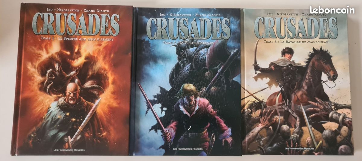 Bd-Série complète Crusades - Izu/Nikolavitch/Zhang Xiaoyu - les humanoïdes associés (image 1)