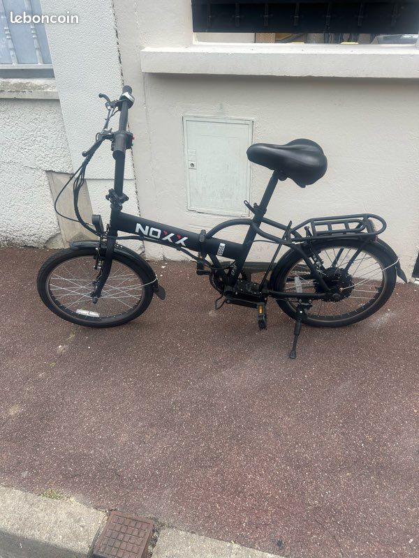Vélo électrique pliable Noxx edge noir Vélos