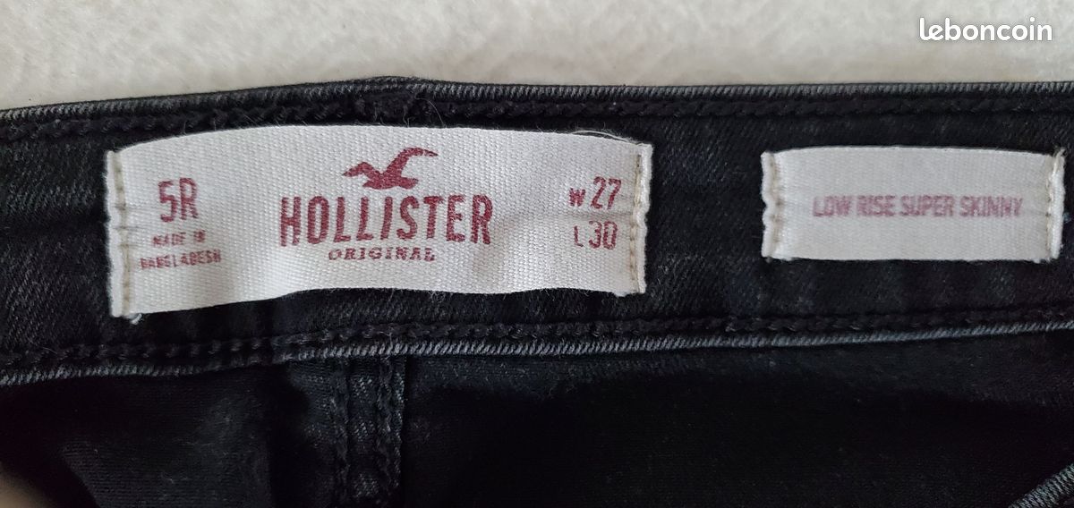 Jeans Hollister Noir (image 5)