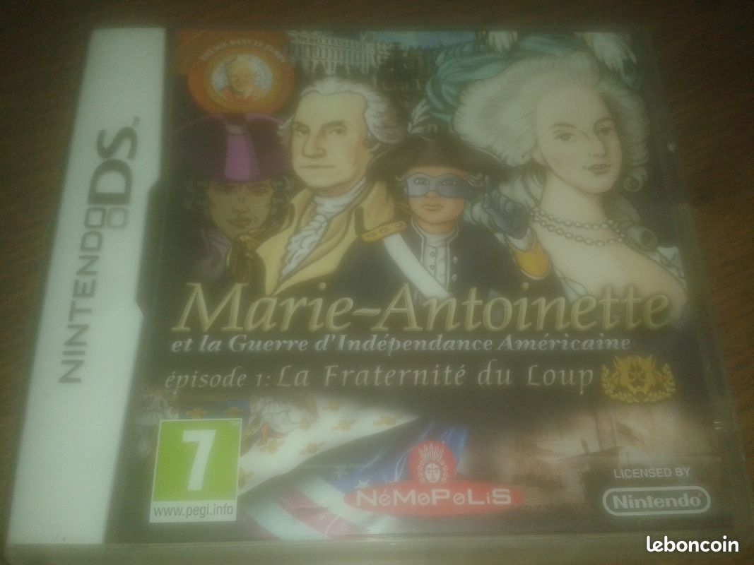 Jeu Marie-Antoinette Nintendo DS (image 1)