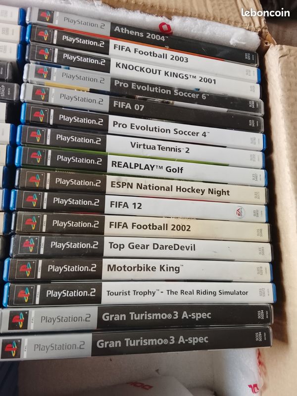 Gros lot de 45 jeux sur console PlayStation 2 '' PS2