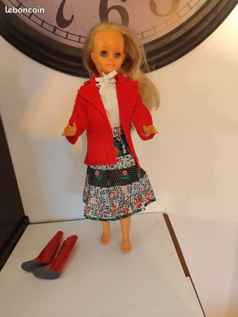 Tenue Week-end Pour Poupée Cathie Bella – Année 1976 – Très Bon état