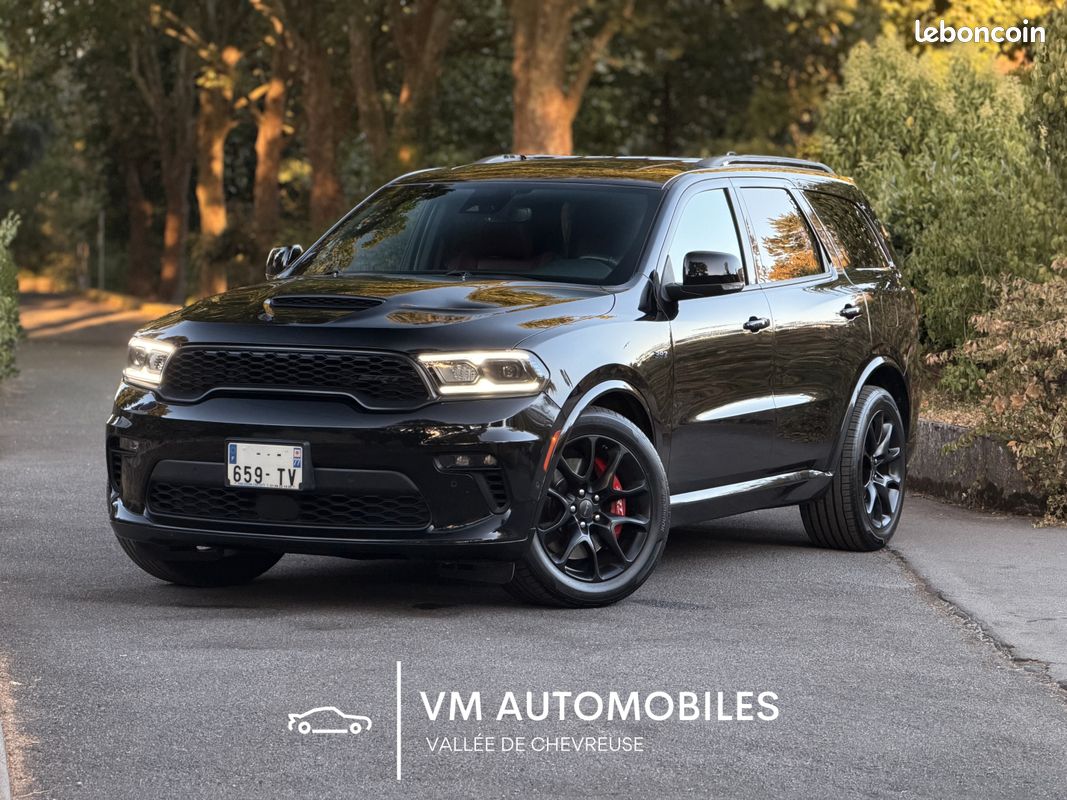Durango SRT V8 6.4L 392 | TVA récupérable - CG 4 places CTTE | EN STOCK - Français - 1ère Main - Pack Attelage - Très rare - Suivi complet Dodge (image 2)