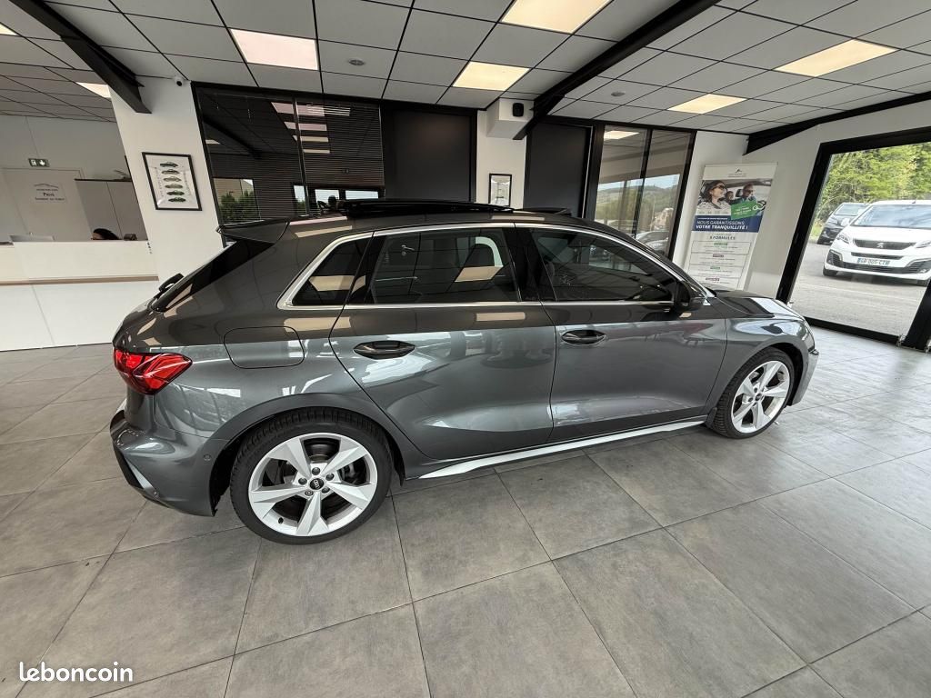 AUDI A3 SPORTBACK 35 TDI 150 CH S-Tronic 7 S LINE + TOIT OUVRANT/MATRIX/SONOS (image 8)