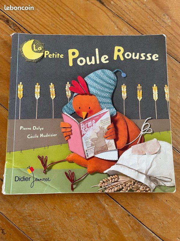 Livre la petite poule rousse (image 1)