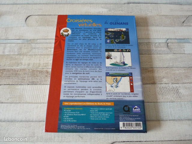 DVD Les Glénans Croisères virtuelles pour PC (paris) (image 9)