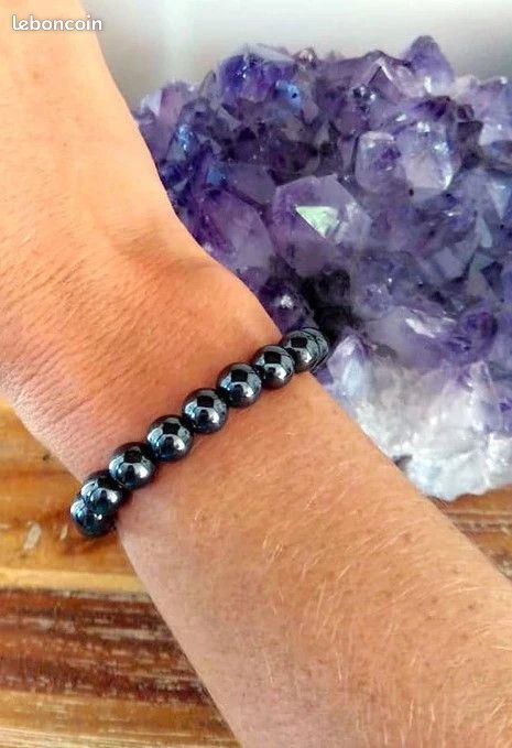 ❤️ Bracelet en Hématite, LITHOTHERAPIE (image 2)