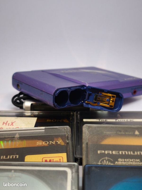 Télécommande Sony RM-MZR37 pour Walkman Lecteur Minidisc