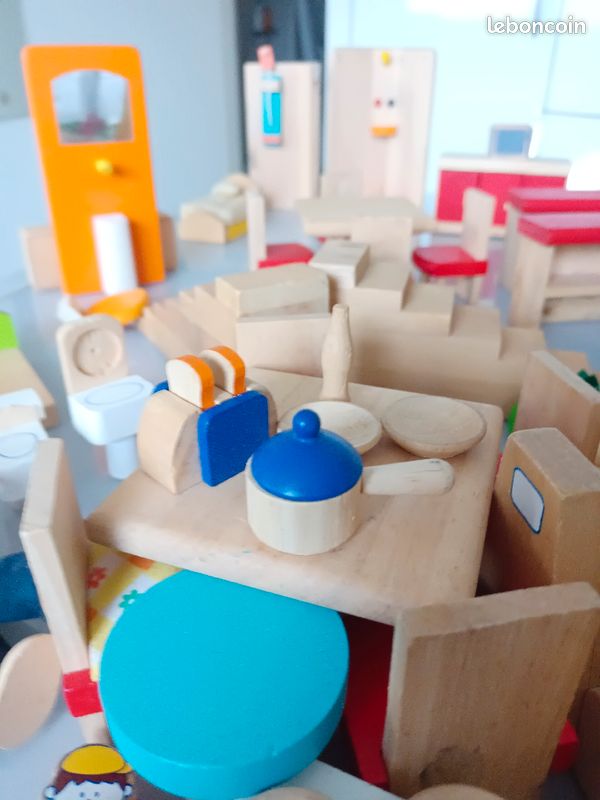 Gros lot maison poupée plan toys (image 3)