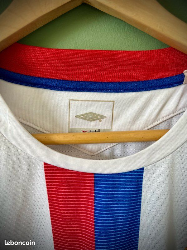 Maillot Olympique Lyonnais Domicile 2004/2005 – Umbro – Taille XL – Blanc