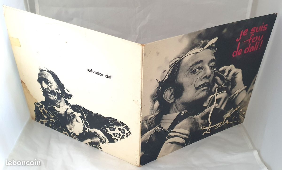 Salvador Dalí – Je suis fou de Dalí – Vinyle rare 1975 (image 2)