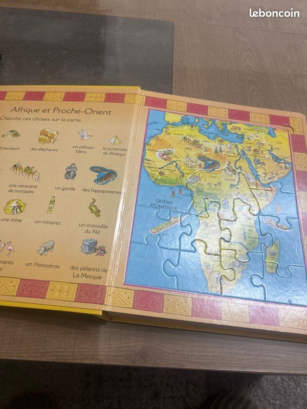 Livre puzzle atlas (image 2)