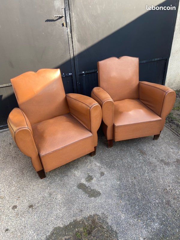 Paire de fauteuils Art Déco (image 1)