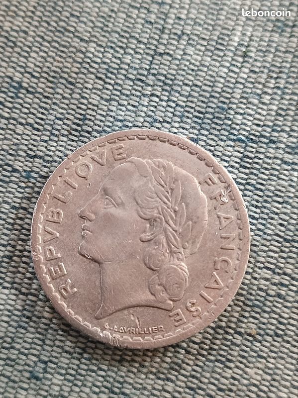 5 Francs 1947 (image 2)