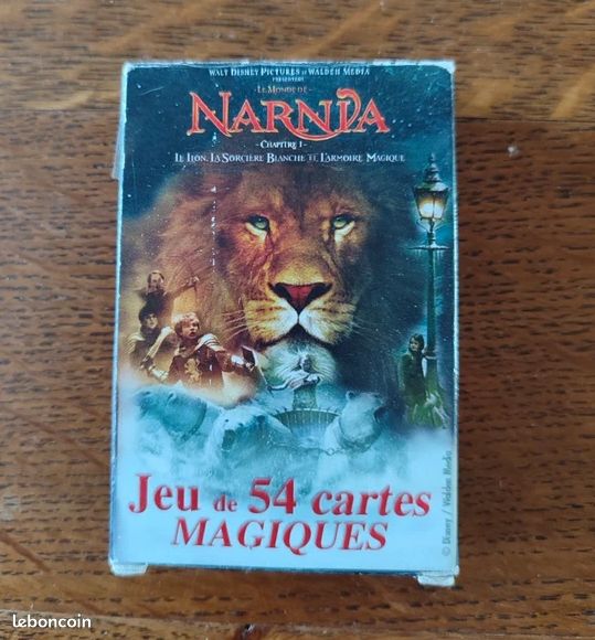 Coffret Jeu De Cartes Narnia - Édition Deluxe, Scellé, Pour Tous âges