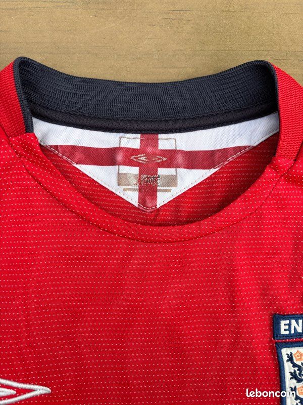 Umbro Angleterre Maillot extérieur 2004/06 Homme XL Rouge