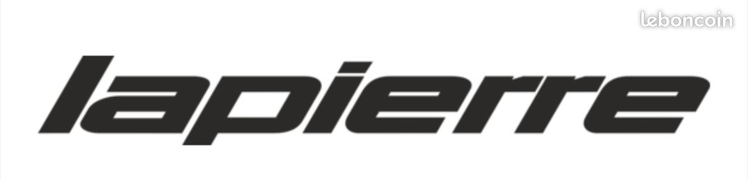Sticker autocollant carbone Lapierre vélo logo 3