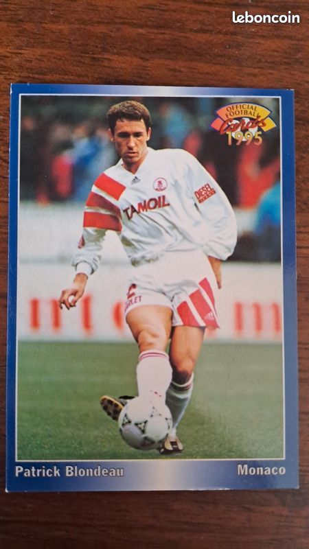 BLONDEAU AS MONACO saison 1993-1994 Carte postale cp