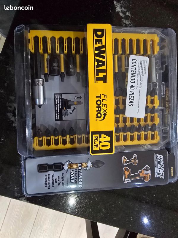Kit d'accessoires à angle droit Dewalt (image 1)