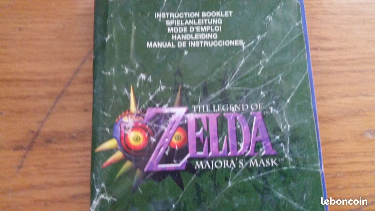 • Livret manuel d instruction notice original ZELDA Majora s Mask - Nintendo 64 N64 (image 12)