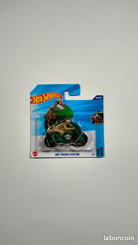1966 Triumph Tiger 100 Hotwheels Moto Treasure Hunt TH (image 1)