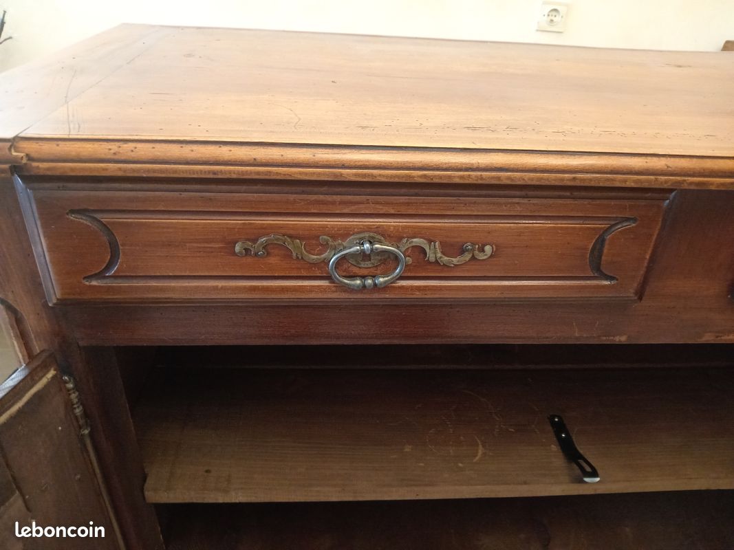 Buffet bas style campagnard 100 % massif (image 4)