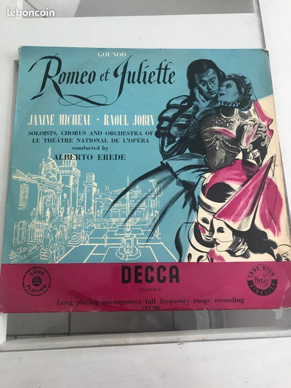 DISQUES 33 t ROMÉO ET JULIETTE (image 1)