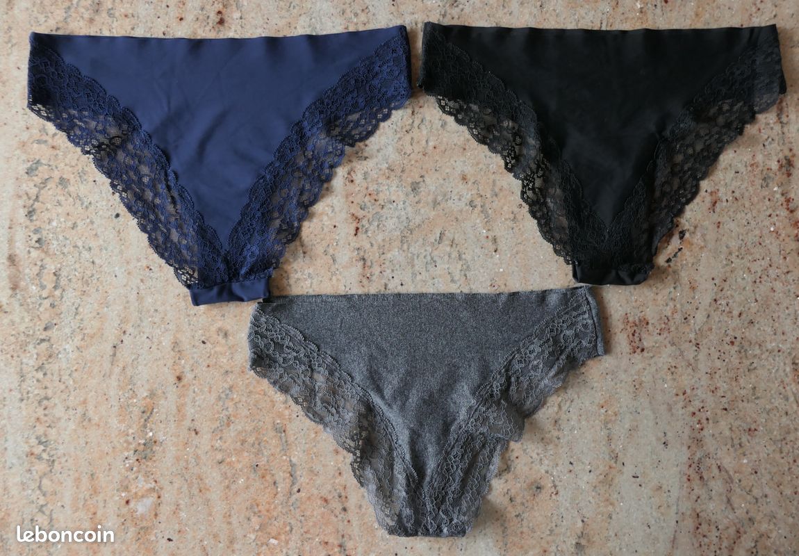 Lot 3 STRINGS Undiz - Femme Taille 36 S (image 1)