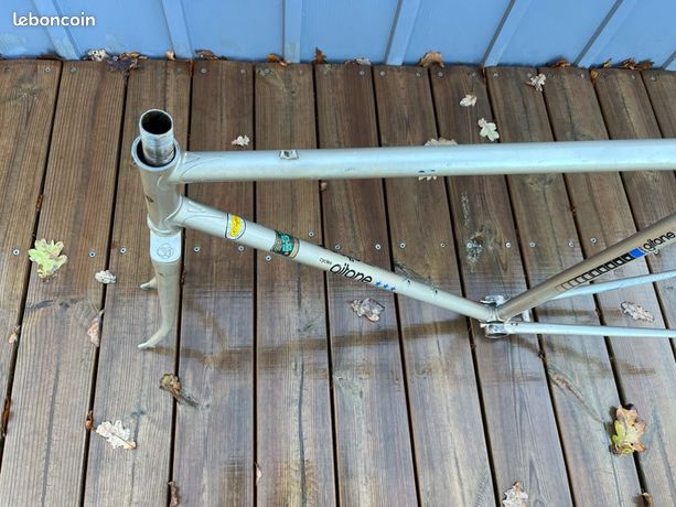 Cadre et fourche de vélo de route vintage Mercier – Tubes acier Reynolds 531 complets (🇫🇷) - MERCIER - 13710 - Troc Vélo
