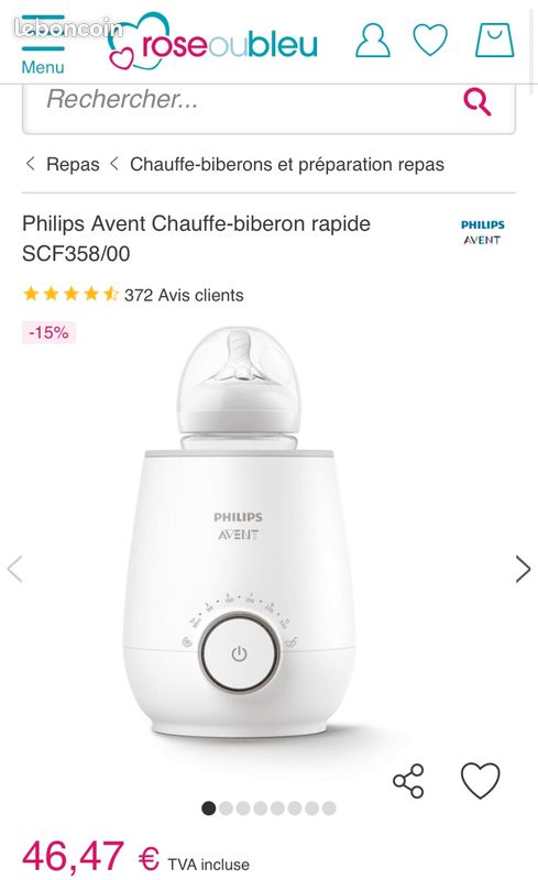 Chauffe biberon (image 1)