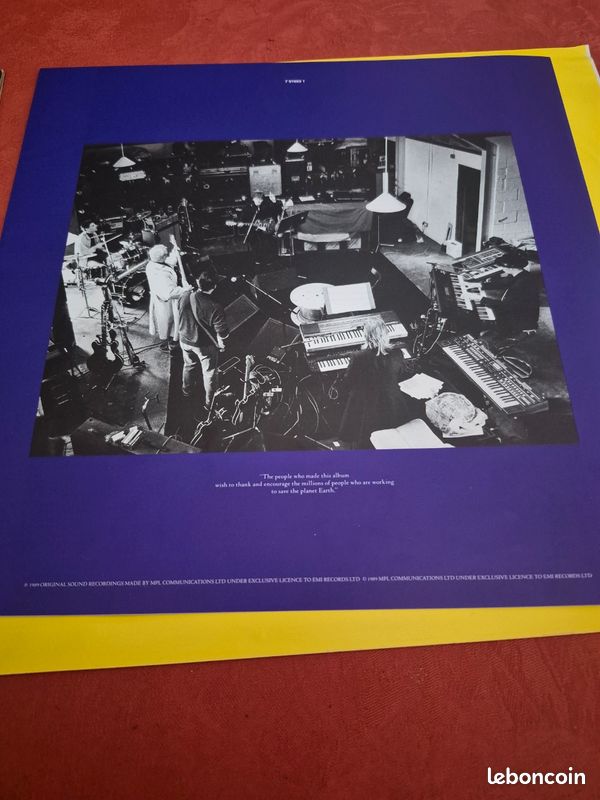 Vinyle 33 tours Paul Mc Cartney. Flowers in the Dirt (image 6)