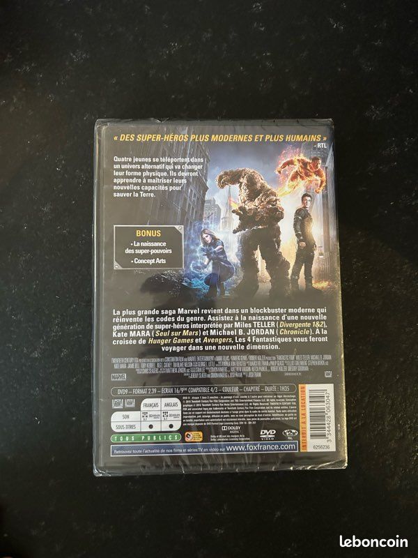 DVD les 4 fantastiques (image 2)