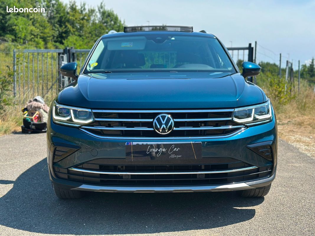 VOLKSWAGEN TIGUAN 2.0 TDI 150ch DSG7 Elegance/ GARANTIE 6 MOIS / DERNIER CT VIERGE (image 2)