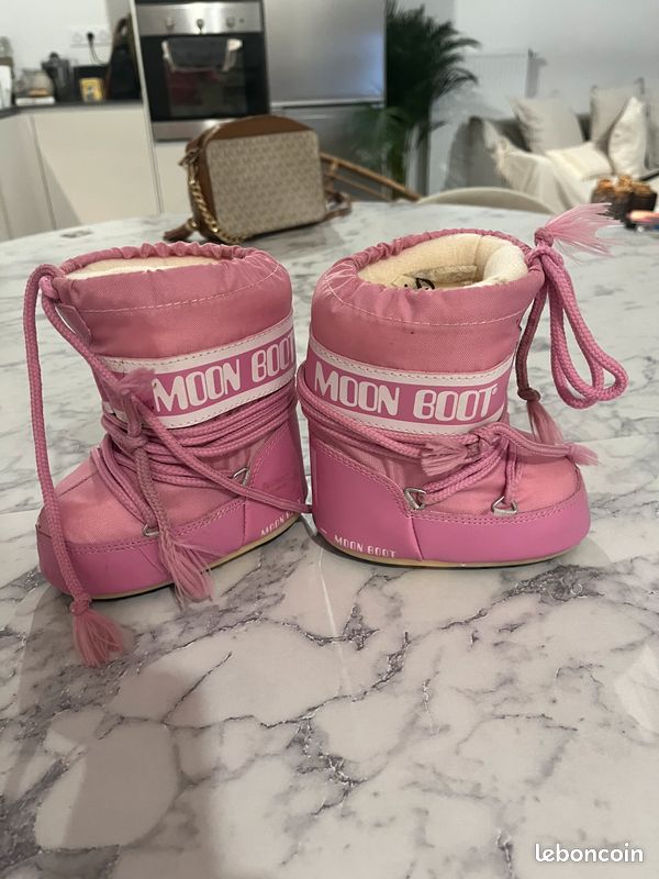 Moon boot fille rose 19/22 (image 1)