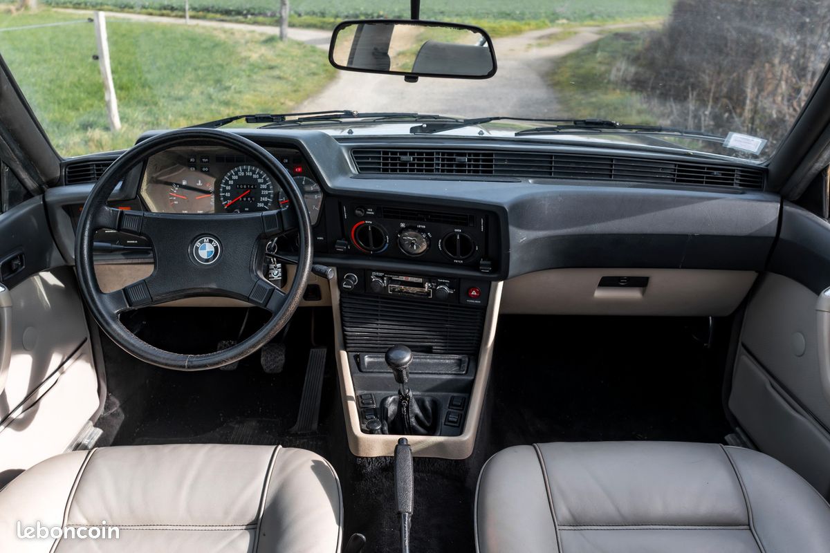 BMW 635 CSI 1 er serie même propriétaire depuis 1979 106500kms d origine (image 4)